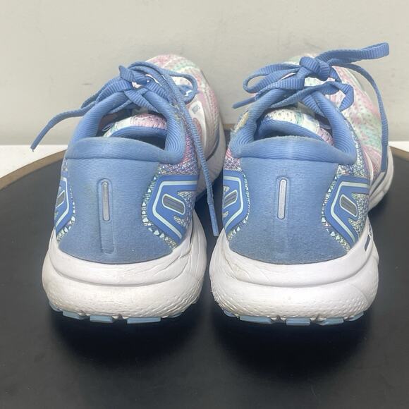 Brooks Ghost 14 Running Shoes Women 8.5 Wide D Multicolor Tie-Dye Pastel DNA - Picture 9 of 12